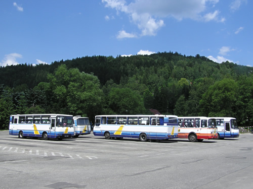 parking lot bus to vienna italy gondolas